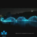 Large Colorful Musical Dancing Fountain in Large Lake